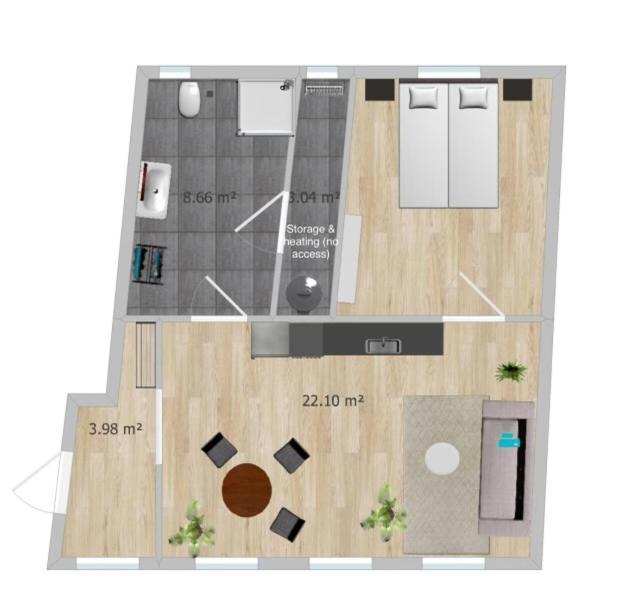 Altbau Charme In Der Nuernberger Innenstadt Eksteriør billede